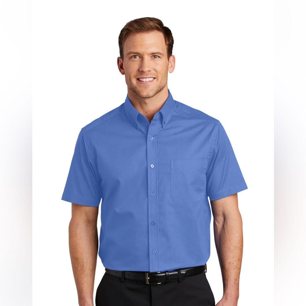 Port Authority - Short Sleeve Button Down - L